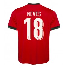 Portugal Ruben Neves #18 Hemmatröja EM 2024 Korta ärmar